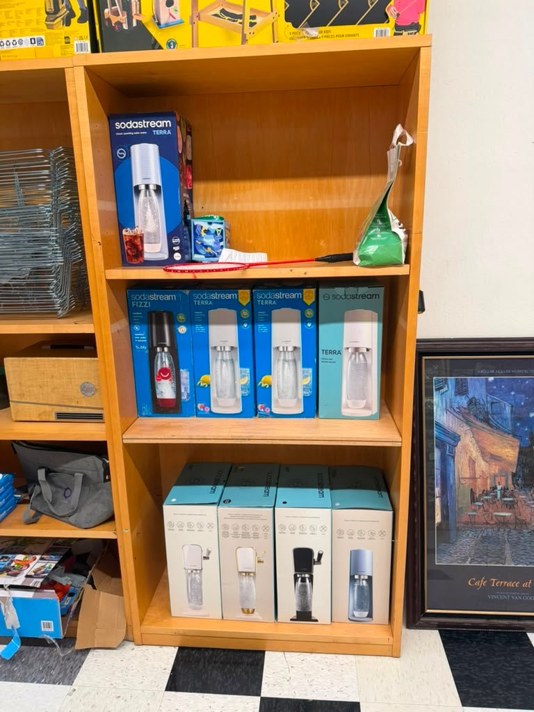 Productos en la bodega